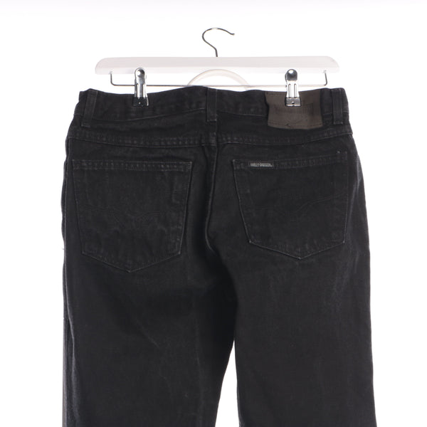 Harley Davidson 90's Bootcut Denim Jeans 8R Black