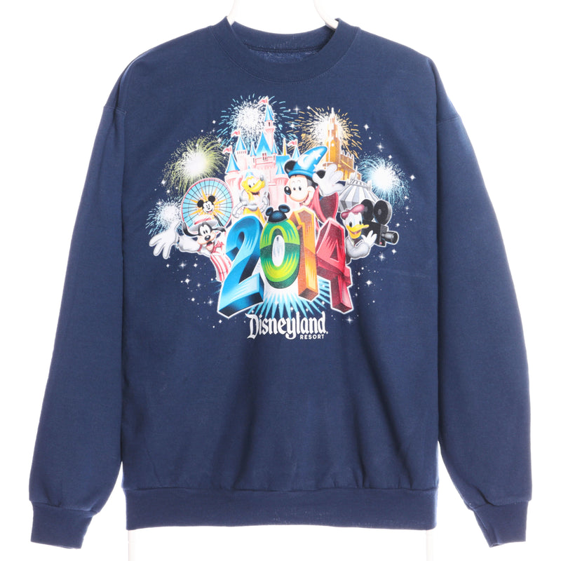 Blue Disney Mickey Crewneck Sweatshirt - Medium