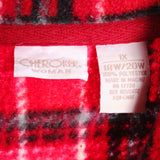 Red Cherokee Button Up Fleece - XLarge