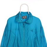 RE Sport 90's Retro Full Zip Shell Jacket Large Blue