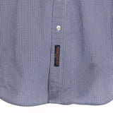 Tommy Hilfiger 90's Long Sleeve Button Up Chequered Shirt Medium Blue