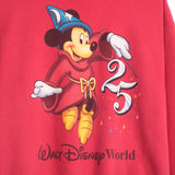 Red Disney Crewneck Mickey Sweatshirt - XLarge