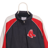 MLB - Blue Red Socks Bomber Jacket - XLarge