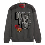 Coogi 90's Crewneck Pullover Utlimate Club Sweatshirt Xlarge Grey