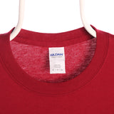 Gildan 90's Short Sleeve Back Print Racing Tee Fire Truck T Shirt Xlarge Red