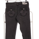 True Religion 90's Rainbow Joey Denim Skinny Fit Jeans 14 Grey