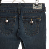 True Religion 90's Rainbow Joey Denim Skinny Fit Jeans 32 X 30 Blue