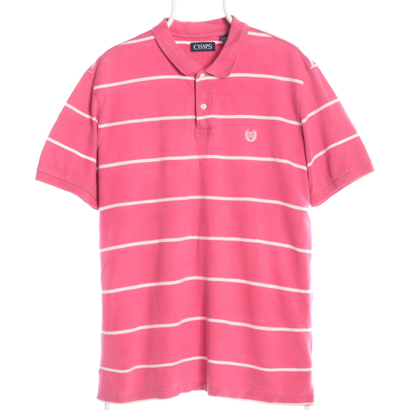 Pink Chaps Short sleeve  Polo Shirt - Large