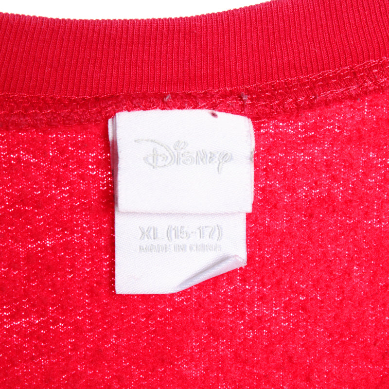 Red Disney Mickey Sweatshirt - XLarge