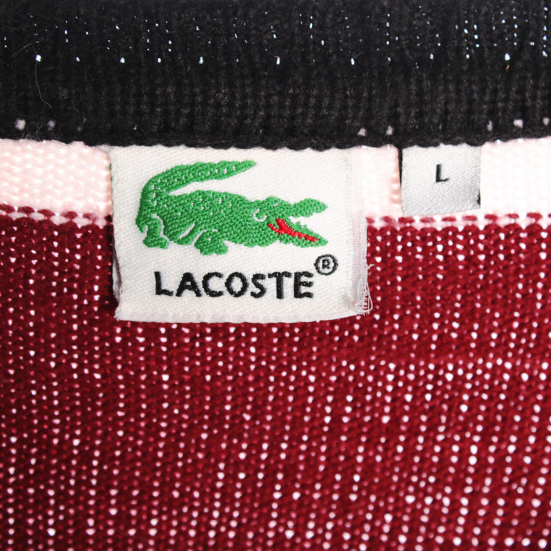 Red Lacoste  Jumper - Large