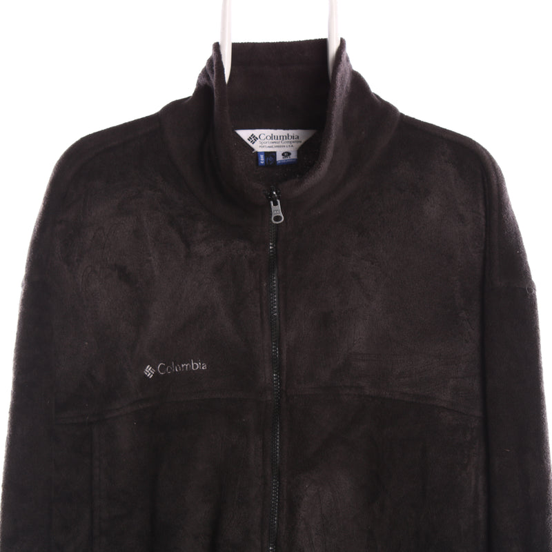 Columbia 90's Zip Up Warm Fleece Xlarge Black