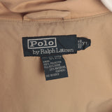 Ralph Lauren 90's Zip Up Puffer Jacket XLarge Beige