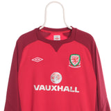 Red Umbro Vauxhall Sweatshirt - Large