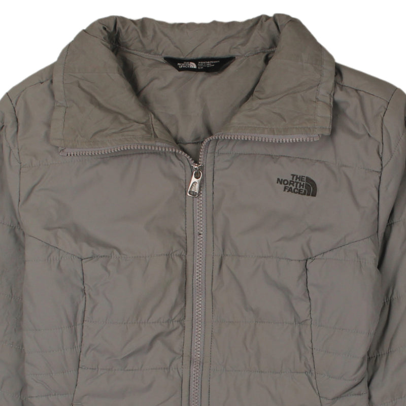 The North Face 90's Lightweight Full Zip Up Puffer Jacket Small Grey