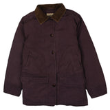 L.L.Bean 90's Button Up Denim Jacket Small Purple