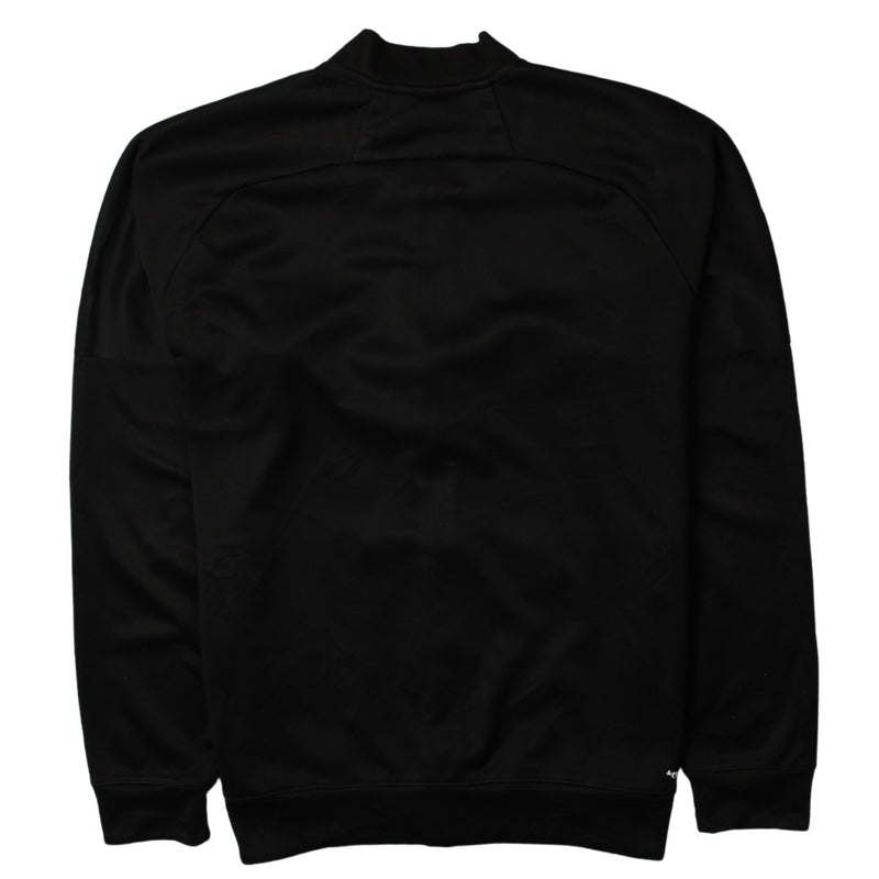 Adidas 90's Full Zip Up Sweatshirt Large (missing sizing label) Black