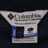 Columbia 90's Hooded Full Zip Up Waterproof Windbreaker Large Blue