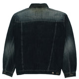 Authentics 90's Heavy Weight Button Up Denim Jacket Large Blue