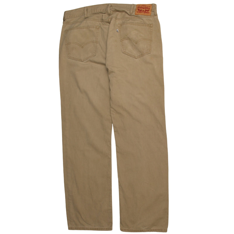 Levi's 90's Straight Leg Baggy Trousers / Pants 38 Brown