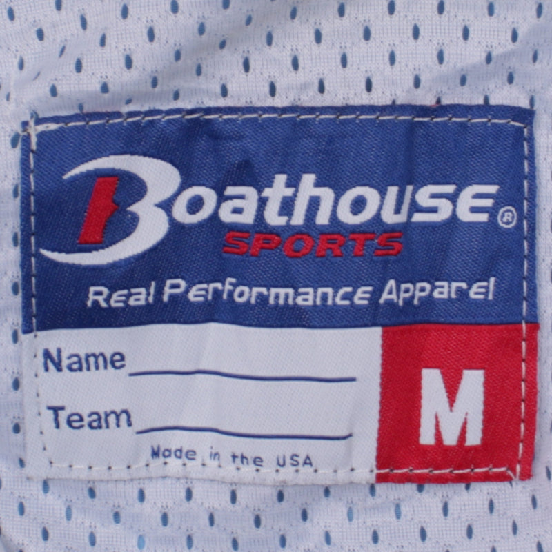 Boathouse 90's Glenbard South Raiders Full Zip Up Windbreaker Medium Blue